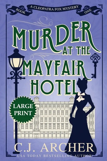 Murder at the Mayfair Hotel: Large Print - Paperback