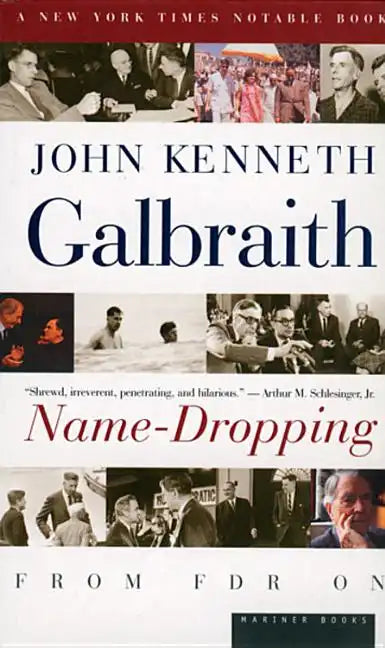 Name-Dropping: From F.D.R. on - Paperback