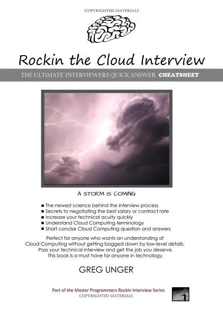 Rockin the Cloud Interview: The Ultimate Cloud Computing Cheatsheet - Paperback