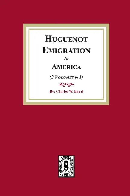 Huguenot Emigration to America - Paperback