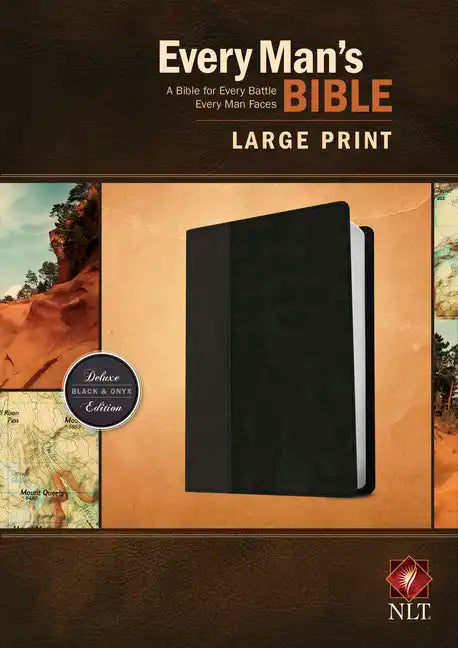 Every Man's Bible-NLT-Large Print - Imitation Leather