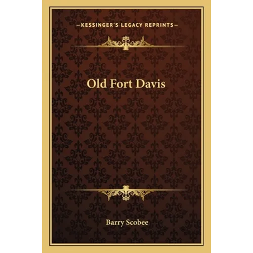 Old Fort Davis - Paperback