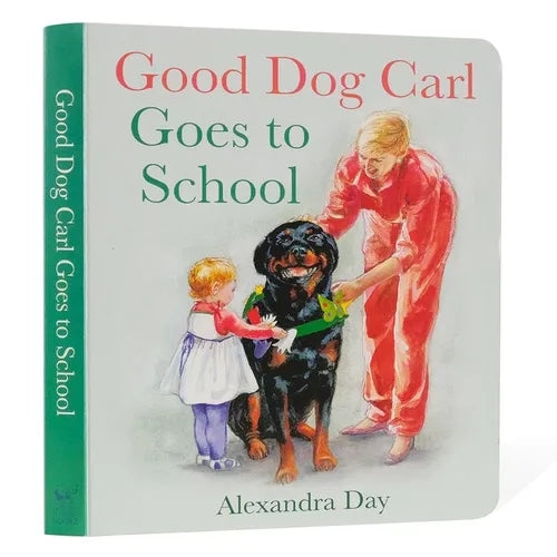 Good Dog Carl Goes to School Board Book - Board Book