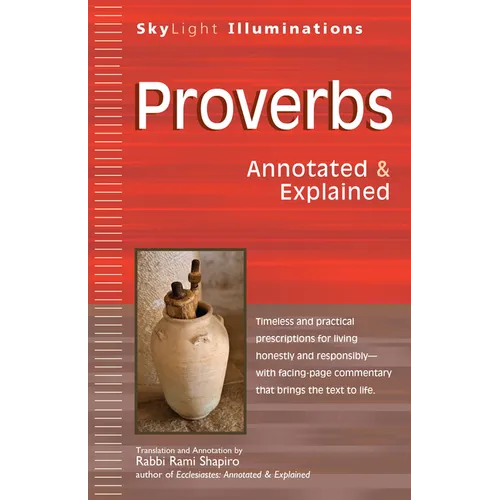 Proverbs: Annotated & Explained - Hardcover