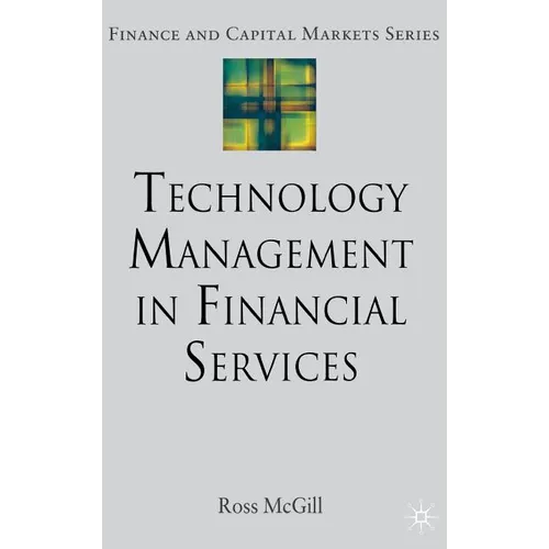 Technology Management in Financial Services - Hardcover