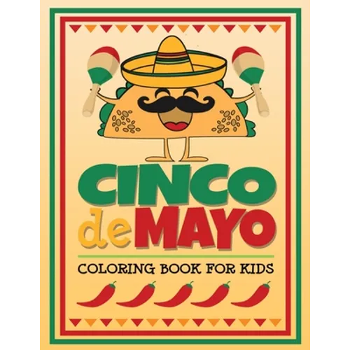 Cinco de Mayo Coloring Book for Kids - Paperback