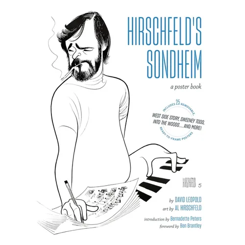 Hirschfeld's Sondheim: A Poster Book - Paperback