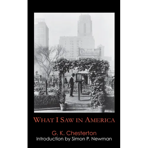 What I Saw in America - Paperback
