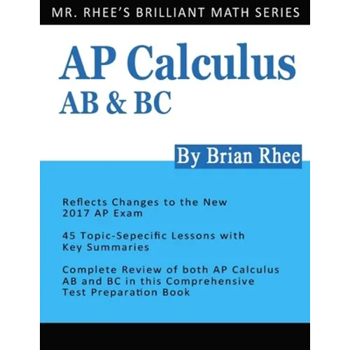 AP Calculus AB & BC: AP Calculus Exam Review Book - Paperback