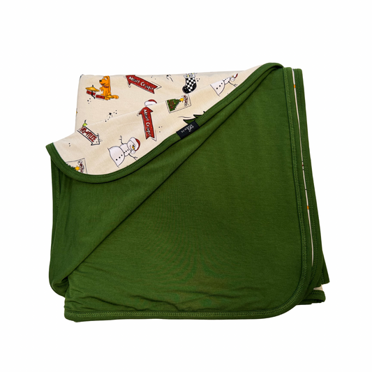 "Holiday-Hooby-Whaty" Blanket