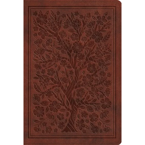 ESV Women's Study Bible (Trutone, Chestnut, Almond Tree Design) - Imitation Leather