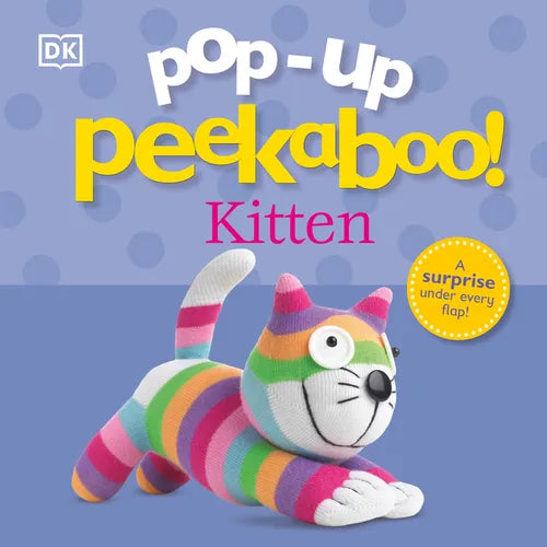 Pop-Up Peekaboo! Kitten: A Purr-Fect Surprise Under Every Flap! - Board Book