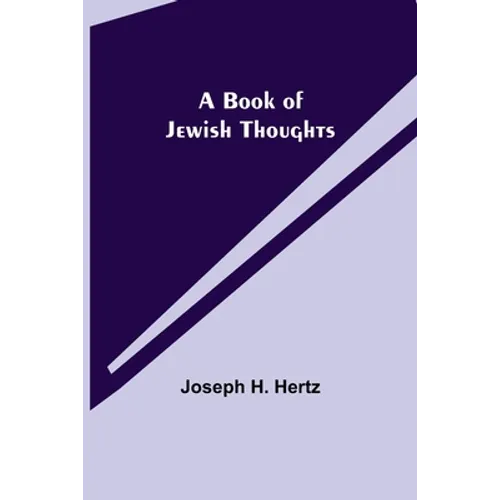 A Book of Jewish Thoughts - Paperback