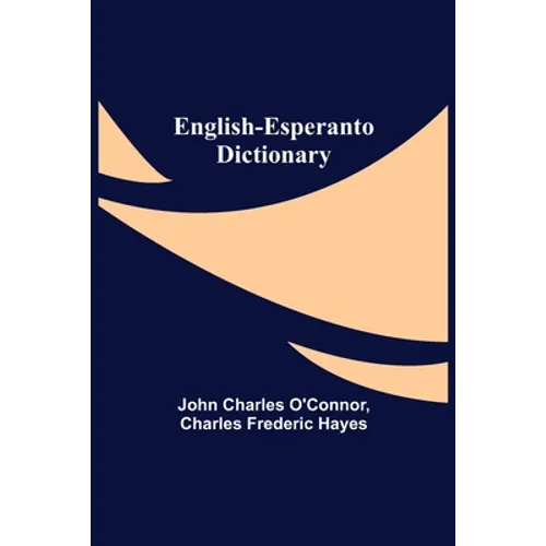 English-Esperanto Dictionary - Paperback