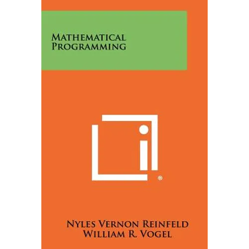 Mathematical Programming - Paperback