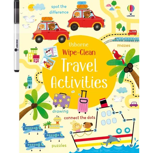 Wipe-Clean Travel Activities - Paperback