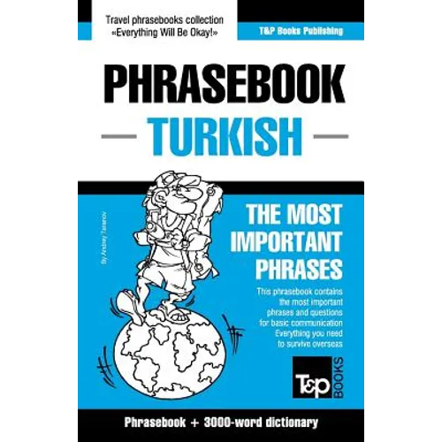 English-Turkish phrasebook and 3000-word vocabulary - Paperback