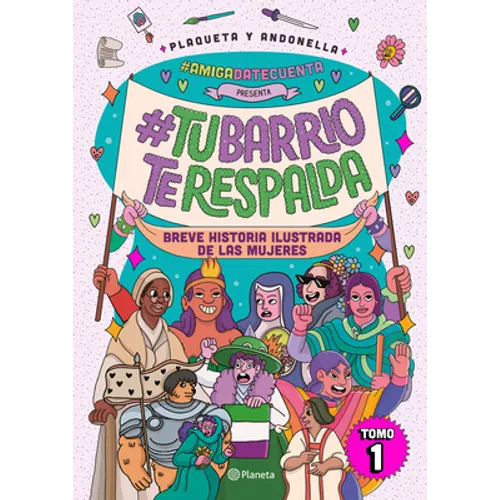 #Amigadatecuenta Presenta: #Tubarrioterespalda (Novela Gráfica / Graphic Novel) - Paperback