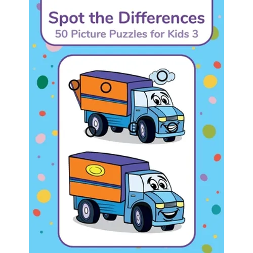 Spot the Differences - 50 Picture Puzzles for Kids 3 - Paperback
