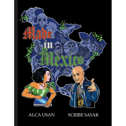 Made In Mexico Coloriing Book - Paperback
