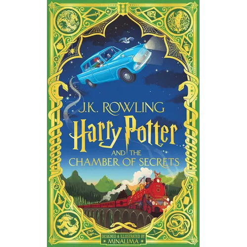 Harry Potter and the Chamber of Secrets (Harry Potter, Book 2) (Minalima Edition) (Interactive Illustrated Edition) - Hardcover
