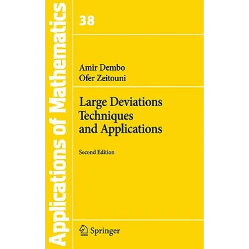 Large Deviations Techniques and Applications - Paperback