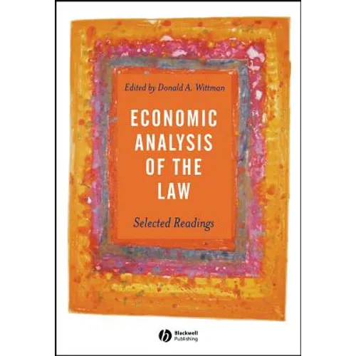 Economic Analysis of the Law: Selected Readings - Paperback