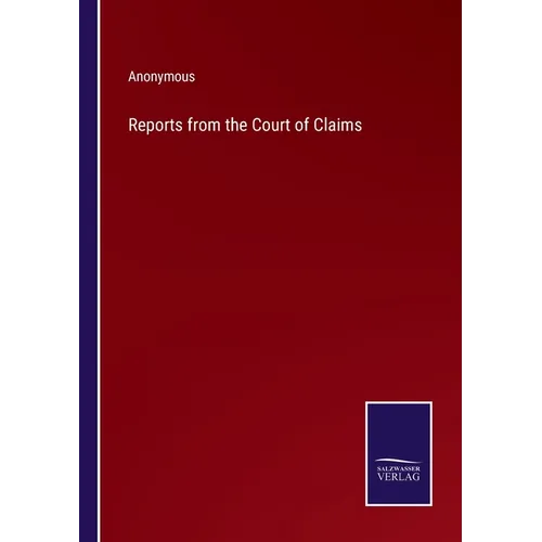 Reports from the Court of Claims - Paperback