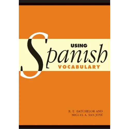 Using Spanish Vocabulary - Paperback