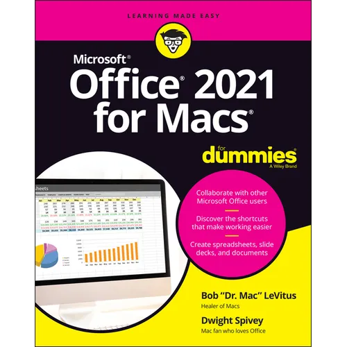 Office 2021 for Macs for Dummies - Paperback