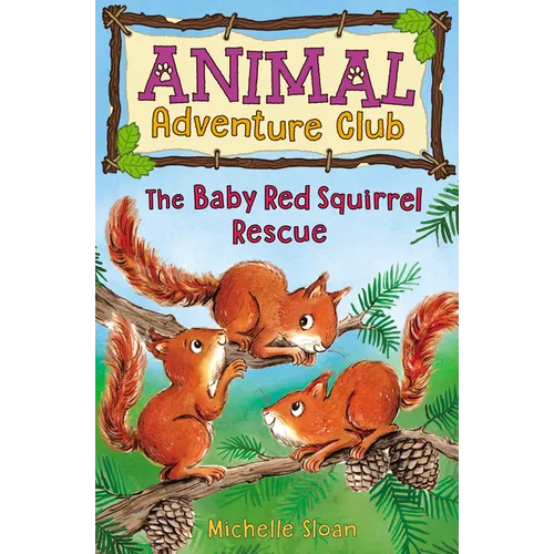 The Baby Red Squirrel Rescue (Animal Adventure Club 3) - Paperback