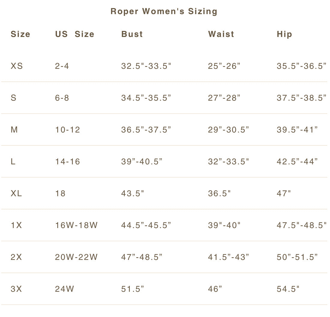 Black Tear Drop | Roper Womens