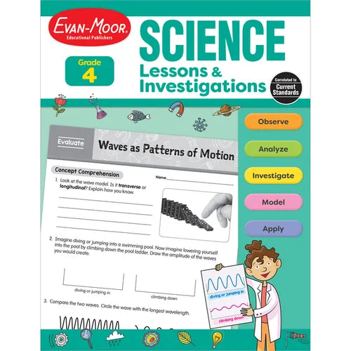 Science Lessons and Investigations, Grade 4 - Paperback
