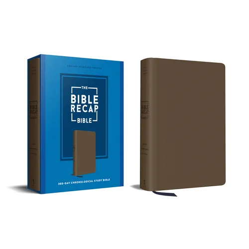 The Bible Recap 365-Day Chronological Study Bible: English Standard Version - Imitation Leather - Imitation Leather