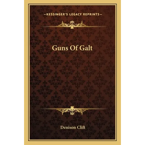Guns Of Galt - Paperback