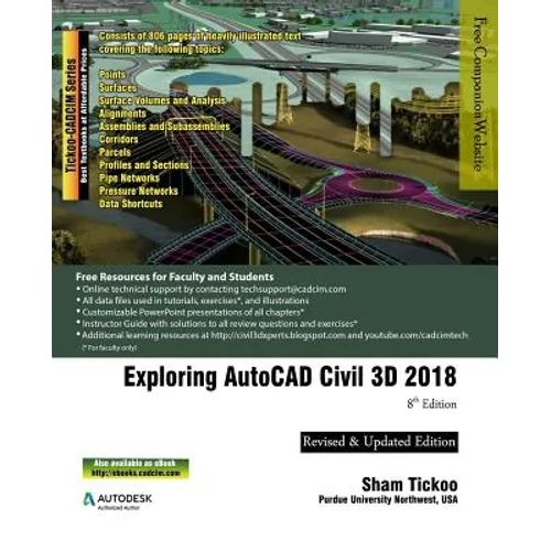 Exploring AutoCAD Civil 3D 2018 - Paperback