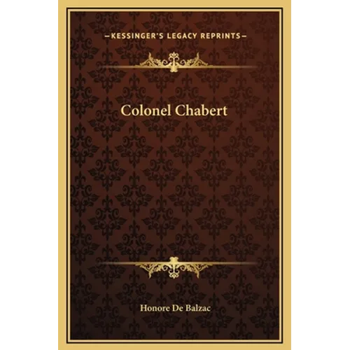 Colonel Chabert - Hardcover