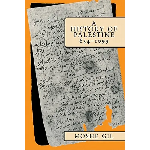 A History of Palestine, 634 1099 - Paperback