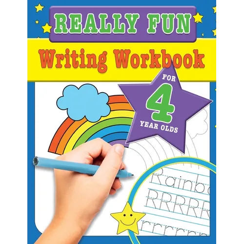 Really Fun Writing Workbook For 4 Year Olds: Fun & educational writing activities for four year old children - Paperback