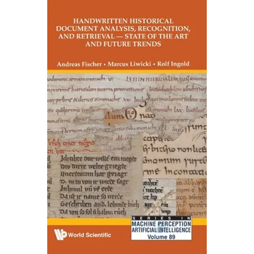 Handwriten Historic Document Anal, Recogniton & Retrieval - Hardcover