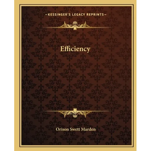 Efficiency - Paperback