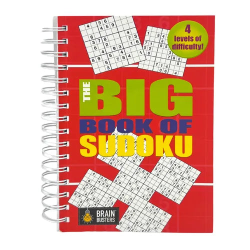 The Big Book of Sudoku Red - Spiral