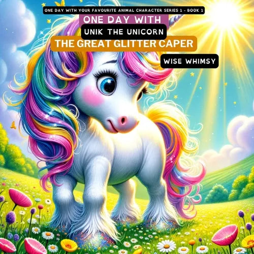 One Day with Unik the Unicorn: The Great Glitter Caper - Paperback