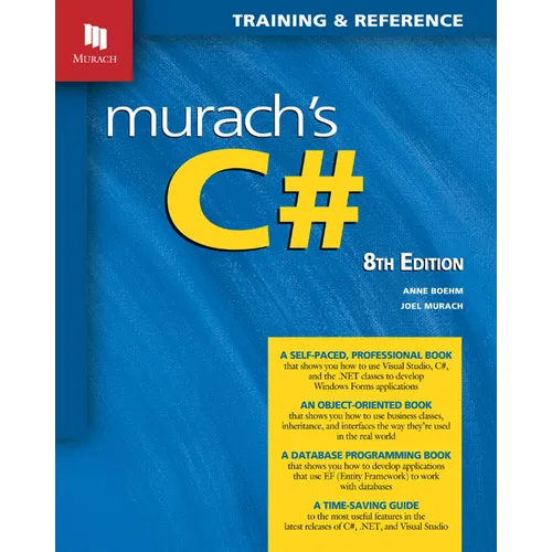 Murach's C# (8th Edition) - Paperback