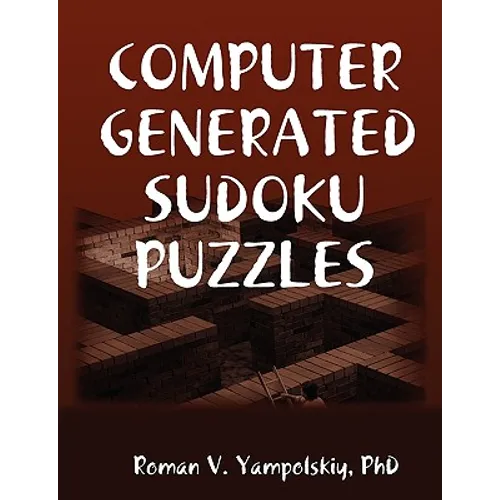 Computer Generated Sudoku Puzzles - Paperback
