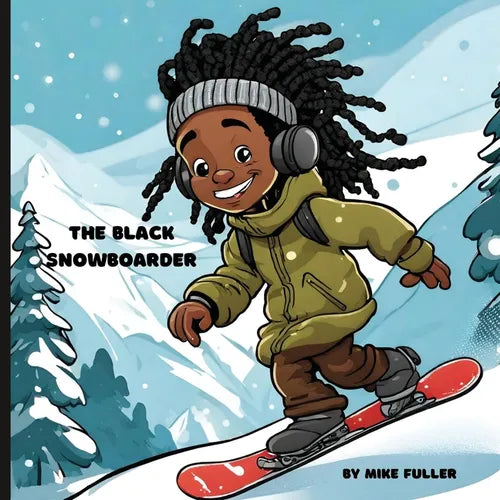 The Black Snowboarder - Paperback
