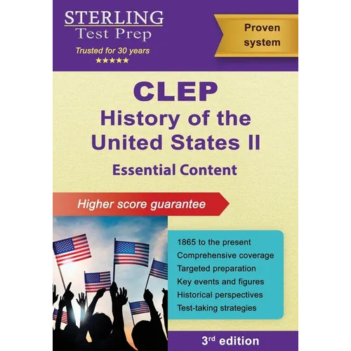 CLEP History of the United States II: Essential Content (1865 to Present) - Paperback