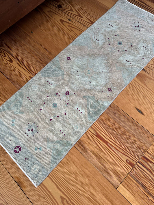 1'4" x 3'9" Small Runner Rug