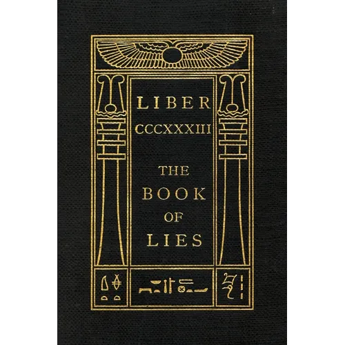 The Book of Lies: Oversized Keep Silence Edition - Hardcover