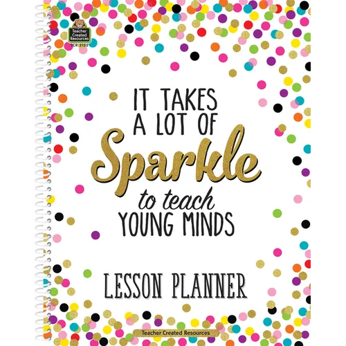 Confetti Lesson Planner - Paperback